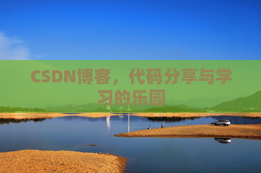 CSDN博客，代码分享与学习的乐园